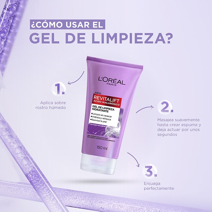 Cómo usar gel de limpieza facial